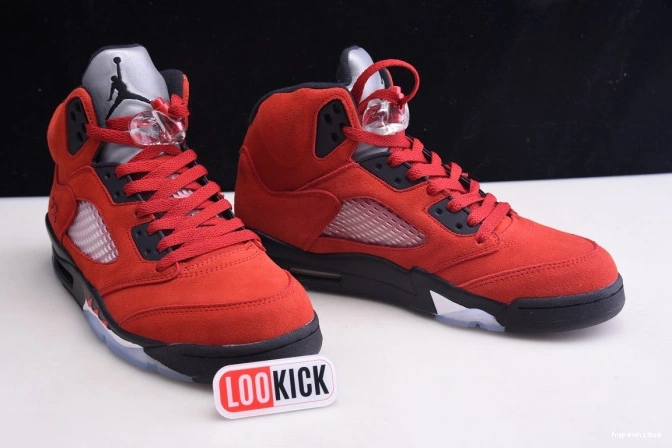 HYPE Raging DD0587-600 Retro Jordan Bulls 5 (2021) Red 0813